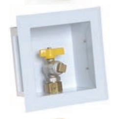 1/2&quot; WALL BOX WITH VALVE
